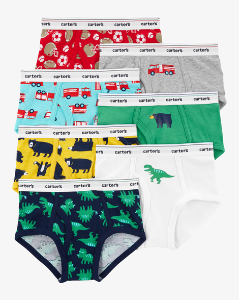 boys 7-pack cotton briefs underwear