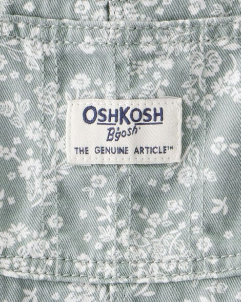 Product image 3 of Baby Floral Print Overalls - Green