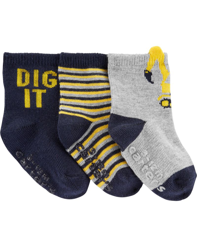 3Pack Construction Socks