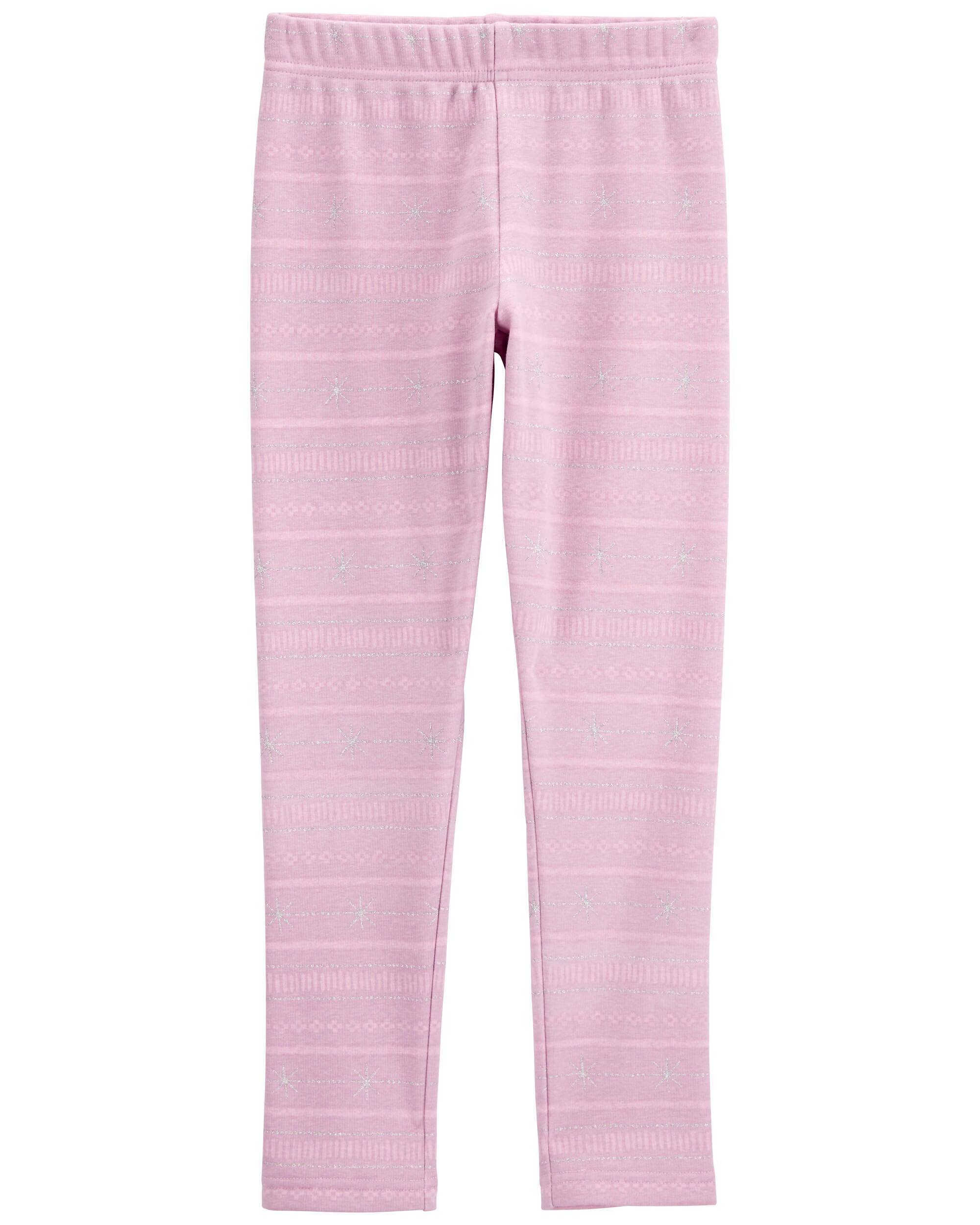 Kid Striped Cozy Fleece Leggings Carter s Carter s