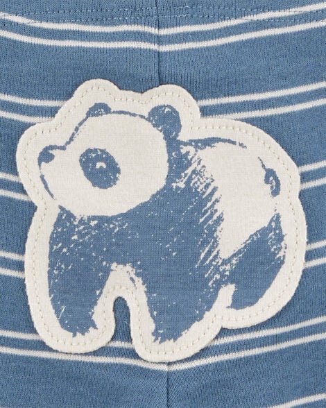  Product image 3 of Baby 3-Piece Panda Little Outfit Set