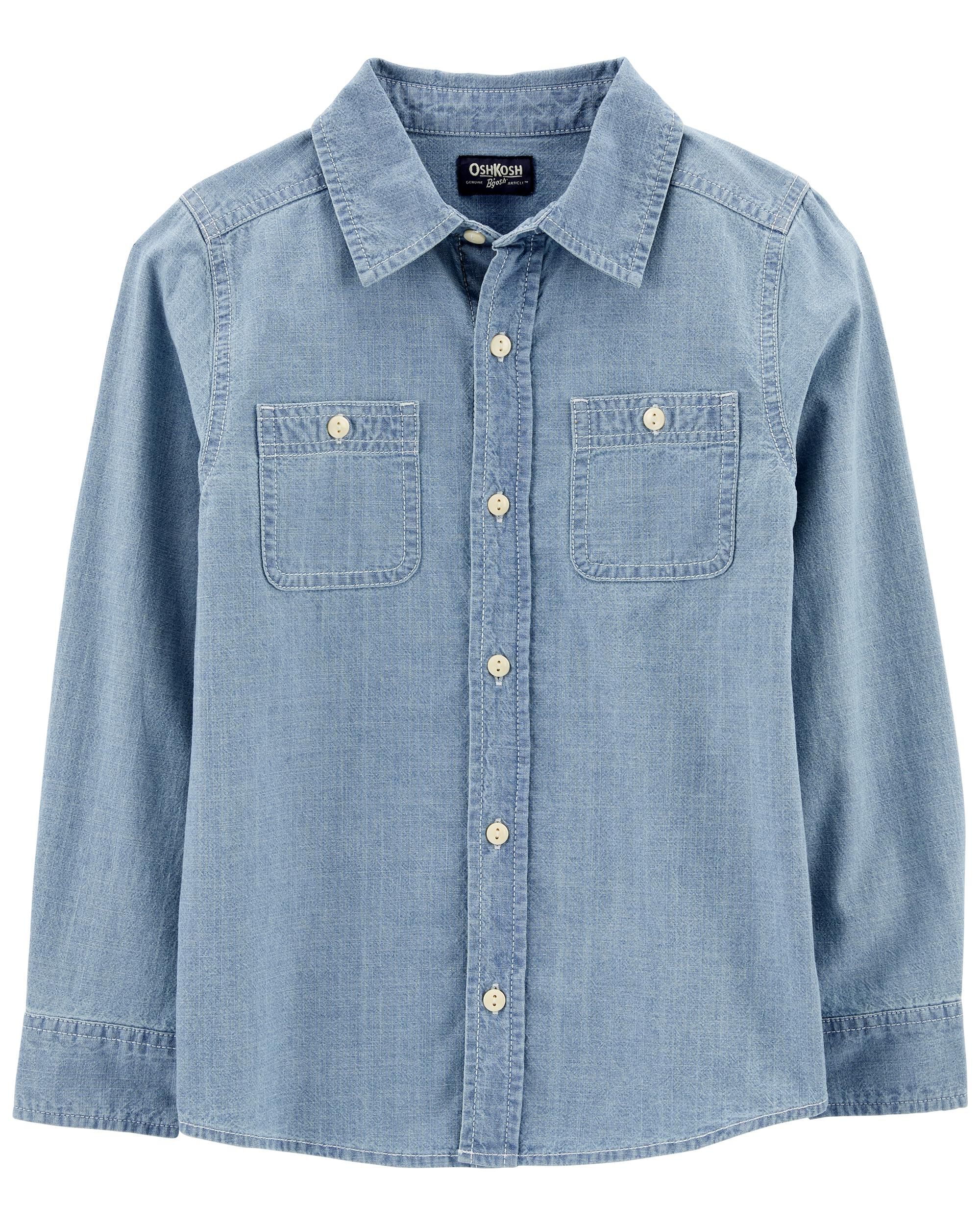 Kid Denim Jacket - Medium Wash - OshKosh | Carter's