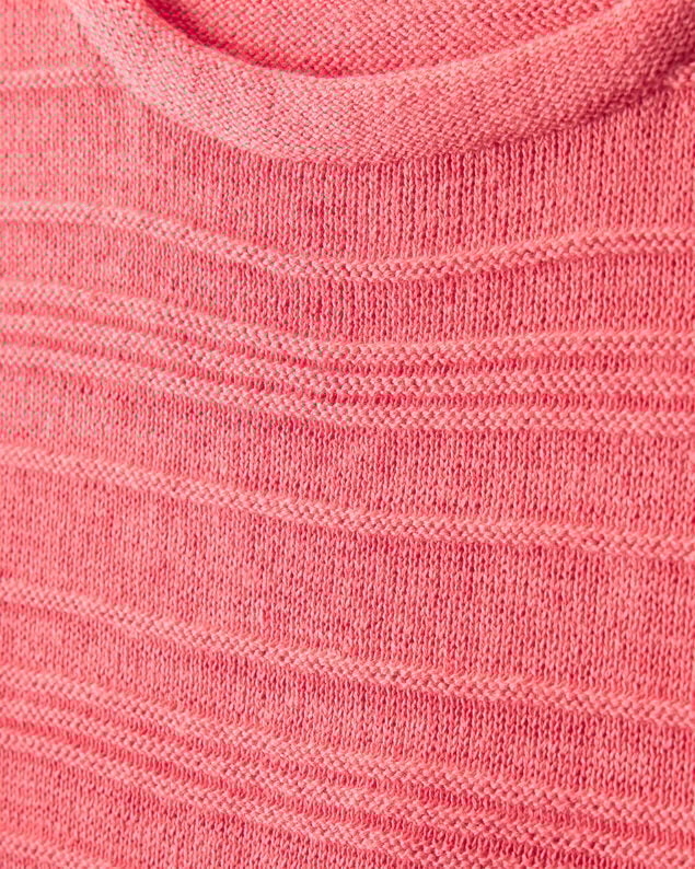Product image 2 of Girls Long-Sleeve Sweater - Coral