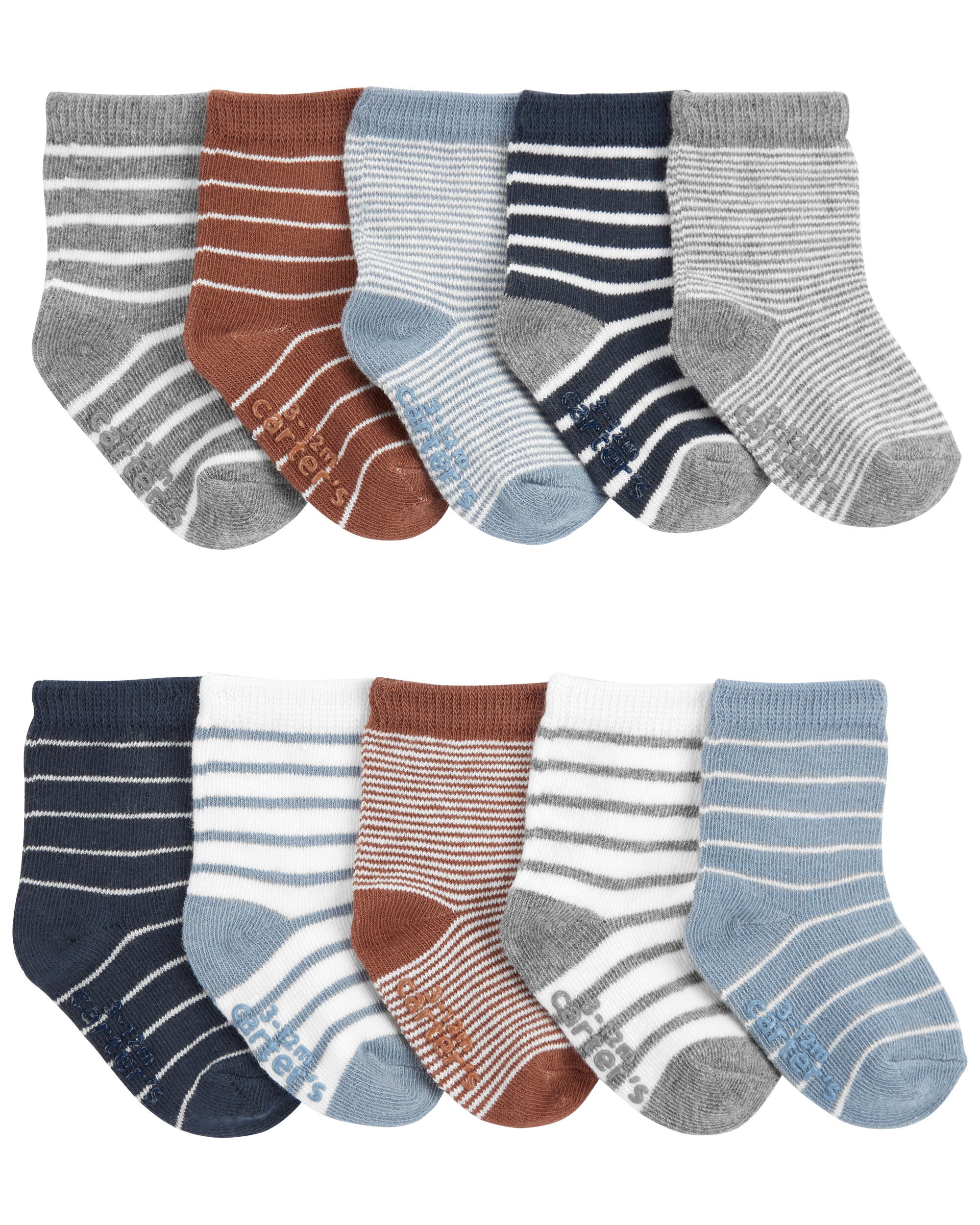 10 PACK BABY/TODDLER SOCKS 