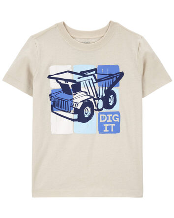 Toddler Construction Dig It Graphic Tee