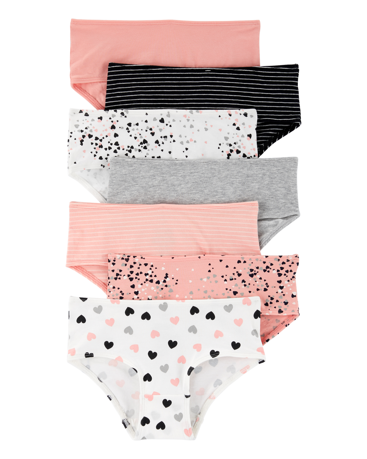 絶対的な信頼 Brief 7-Pack Kid Stretch Carter's | Carter's - Undies Cotton Girls