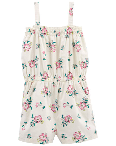 Product image 1 of Kid Floral Cotton Romper