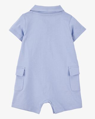 Product image 2 of Baby Pickleball Cotton Romper - Blue