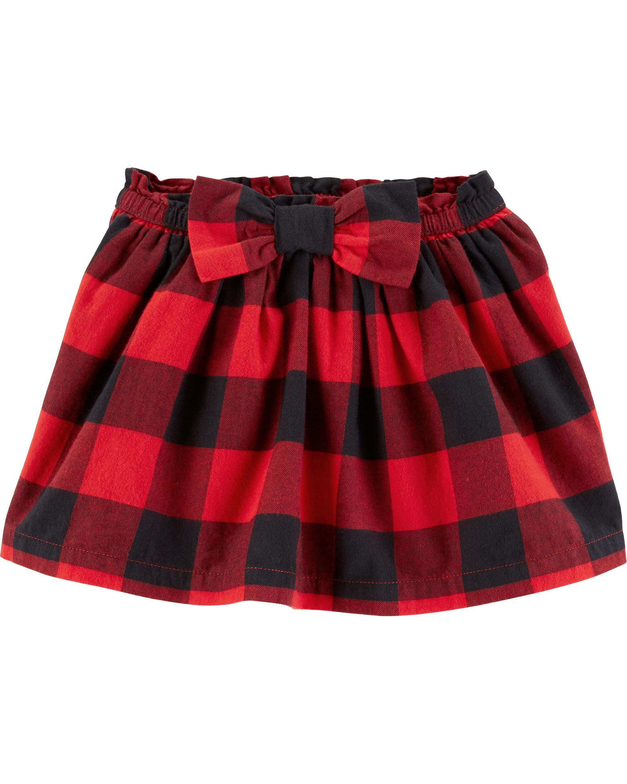 Buffalo Check Flannel Skirt | carters.com