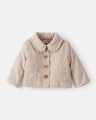 Product image 1 of Baby Girl Corduroy Fashion Jacket - Brown