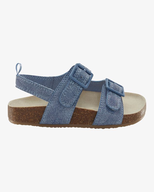 Product image 2 of Toddler Denim Sandals - Blue