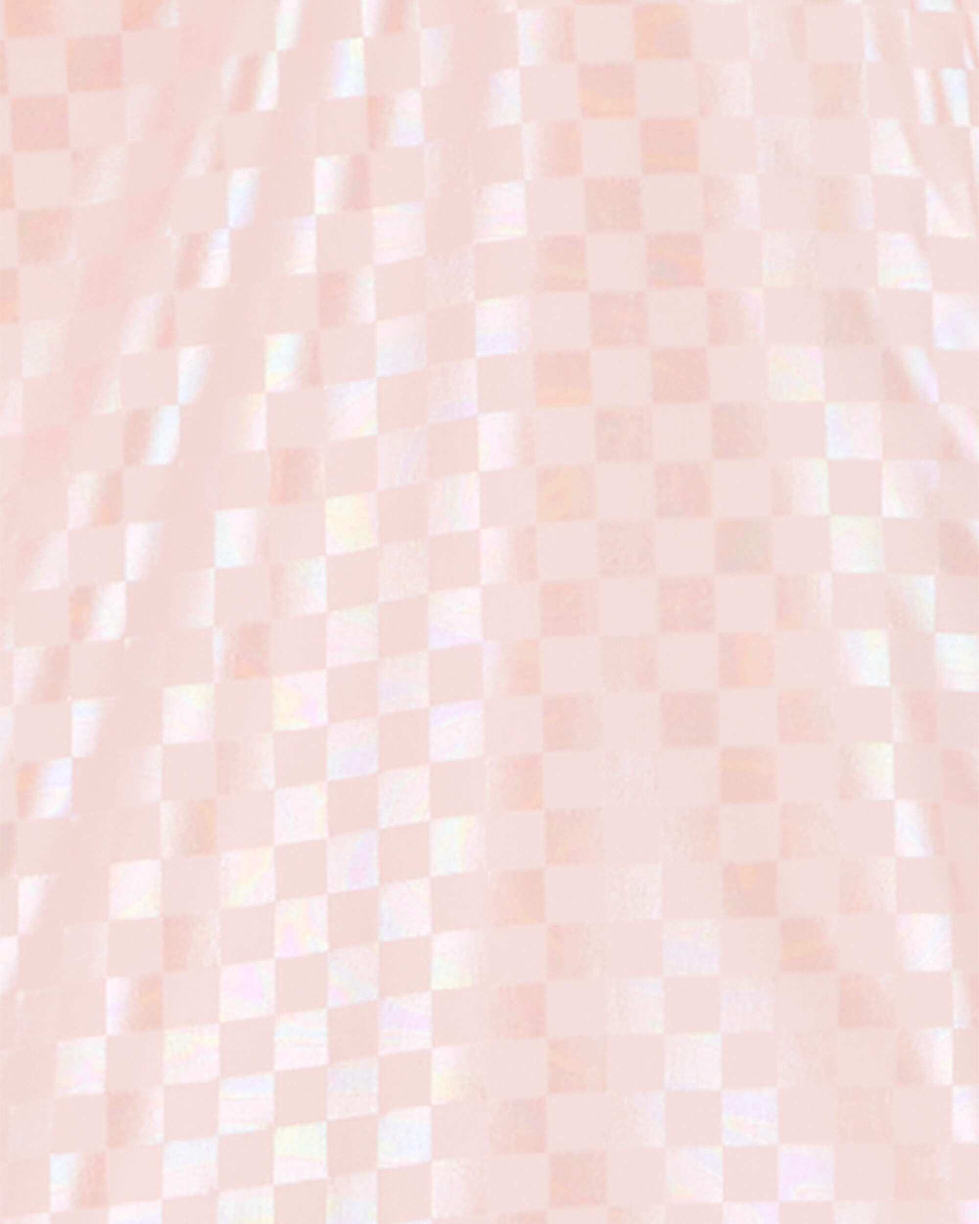 Kid Metallic Checkered Fleece-Lined Midweight Jacket