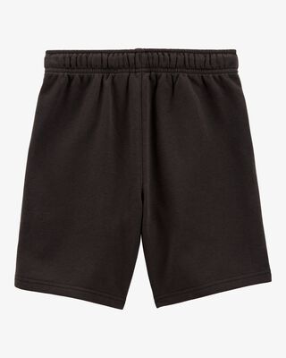 Product image 2 of Kid Minecraft Print Drawstring Shorts - Black