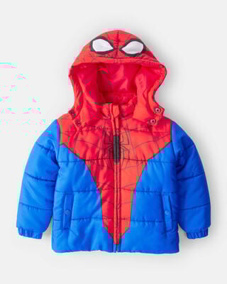 Toddler Boy Bluey™ Hooded Heavyweight Winter Jacket - Blue