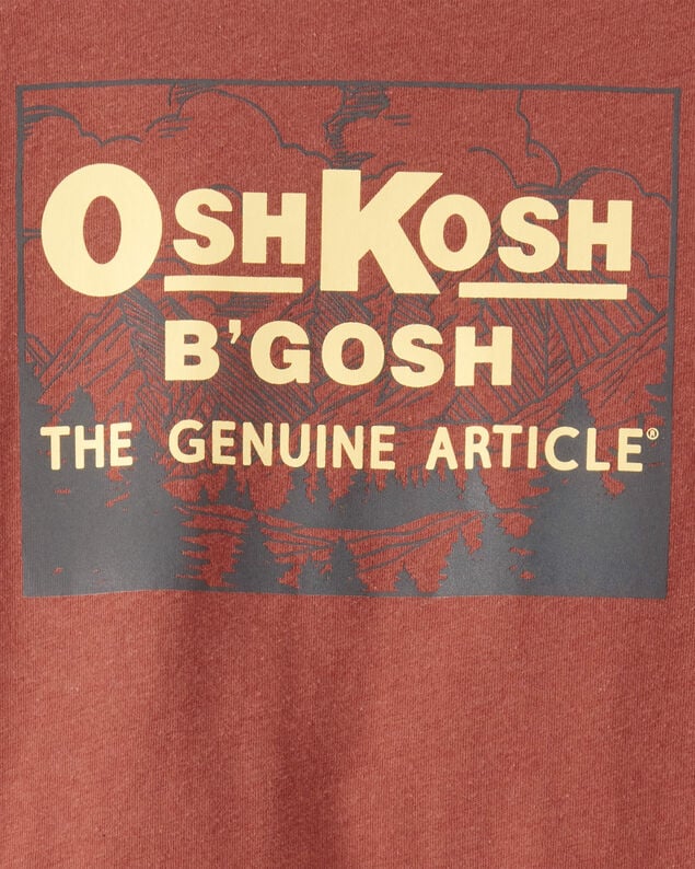 Product image 2 of Boys Vintage OshKosh B'Gosh Long-Sleeve Graphic Tee - Brown