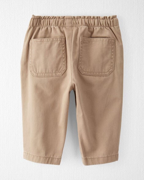 Product image 2 of Baby Organic Cotton Pants in Toasty Hazelnut