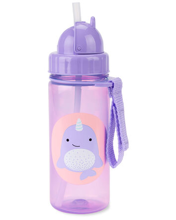ZOO Straw Bottle - 13 oz - Narwhal