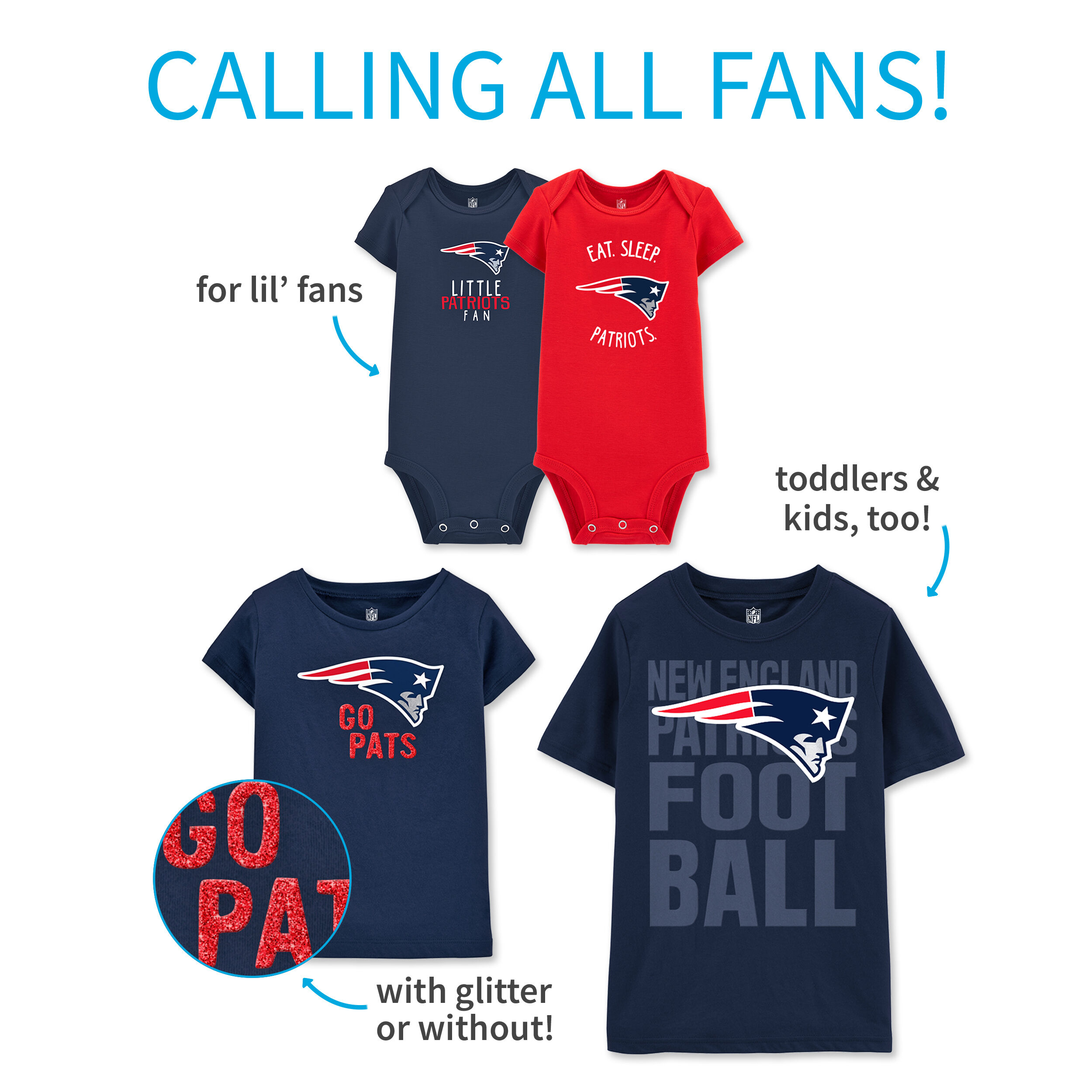 New England Patriots Cutest Fan Kids Toddler T-Shirt 