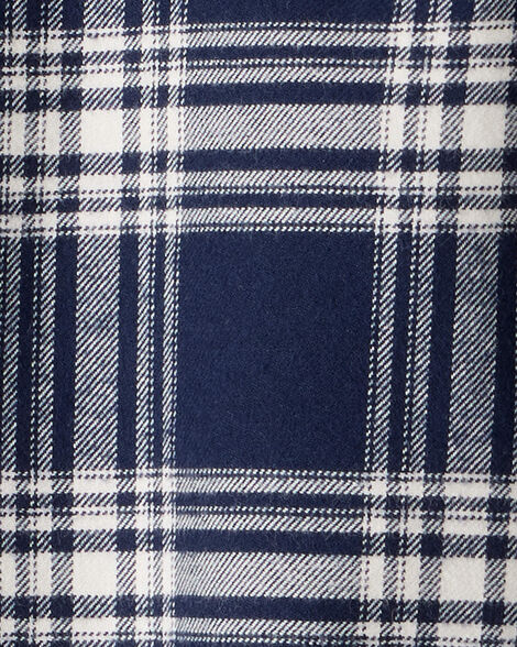  Product image 3 of Toddler Organic Cotton Button-Front Flannel Shirt