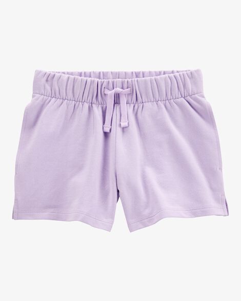  Product image 1 of Kid Pull-On French Terry Shorts - Purple