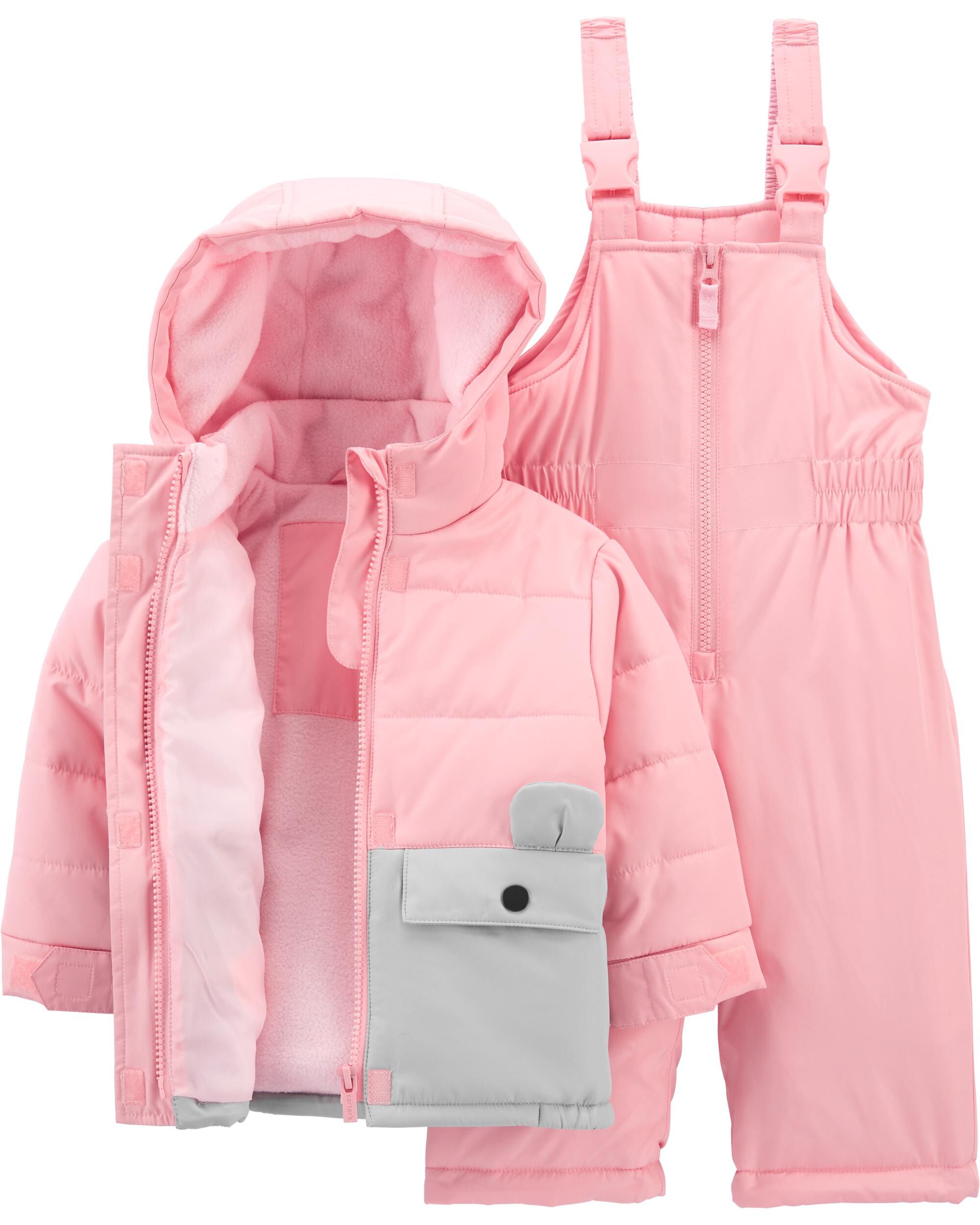 carters one piece snow suit