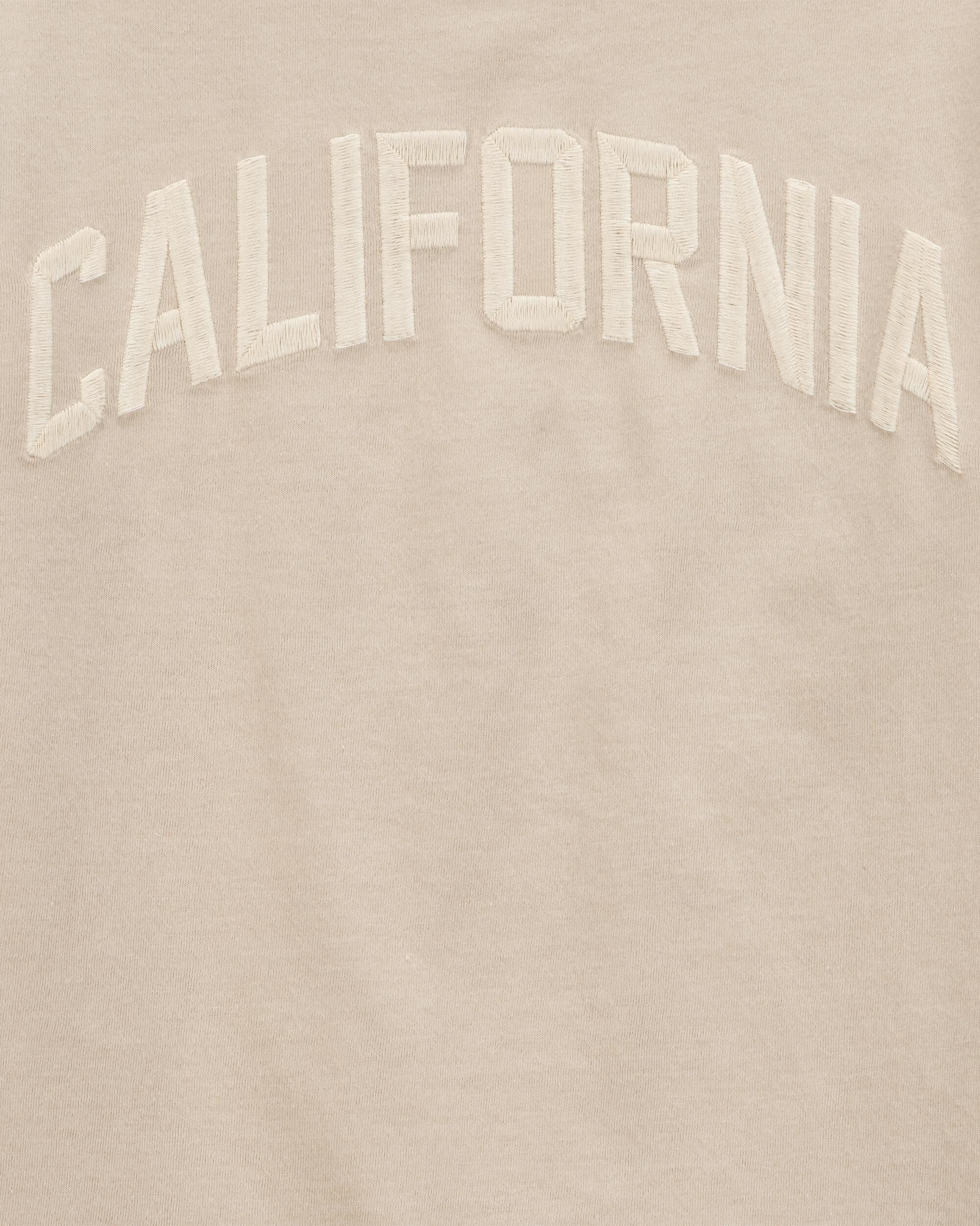 Boys California Graphic Tee - Tan
