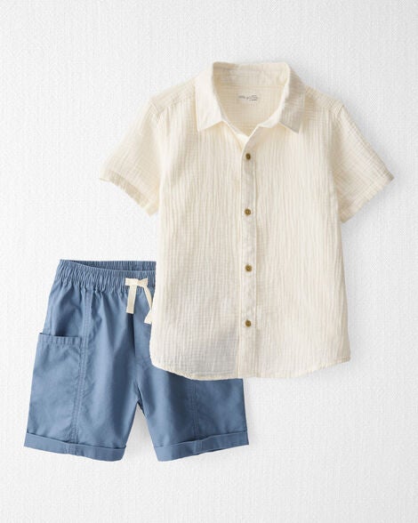  Product image 2 of Kid 2-Piece Shorts Set Made with Organic Cotton
