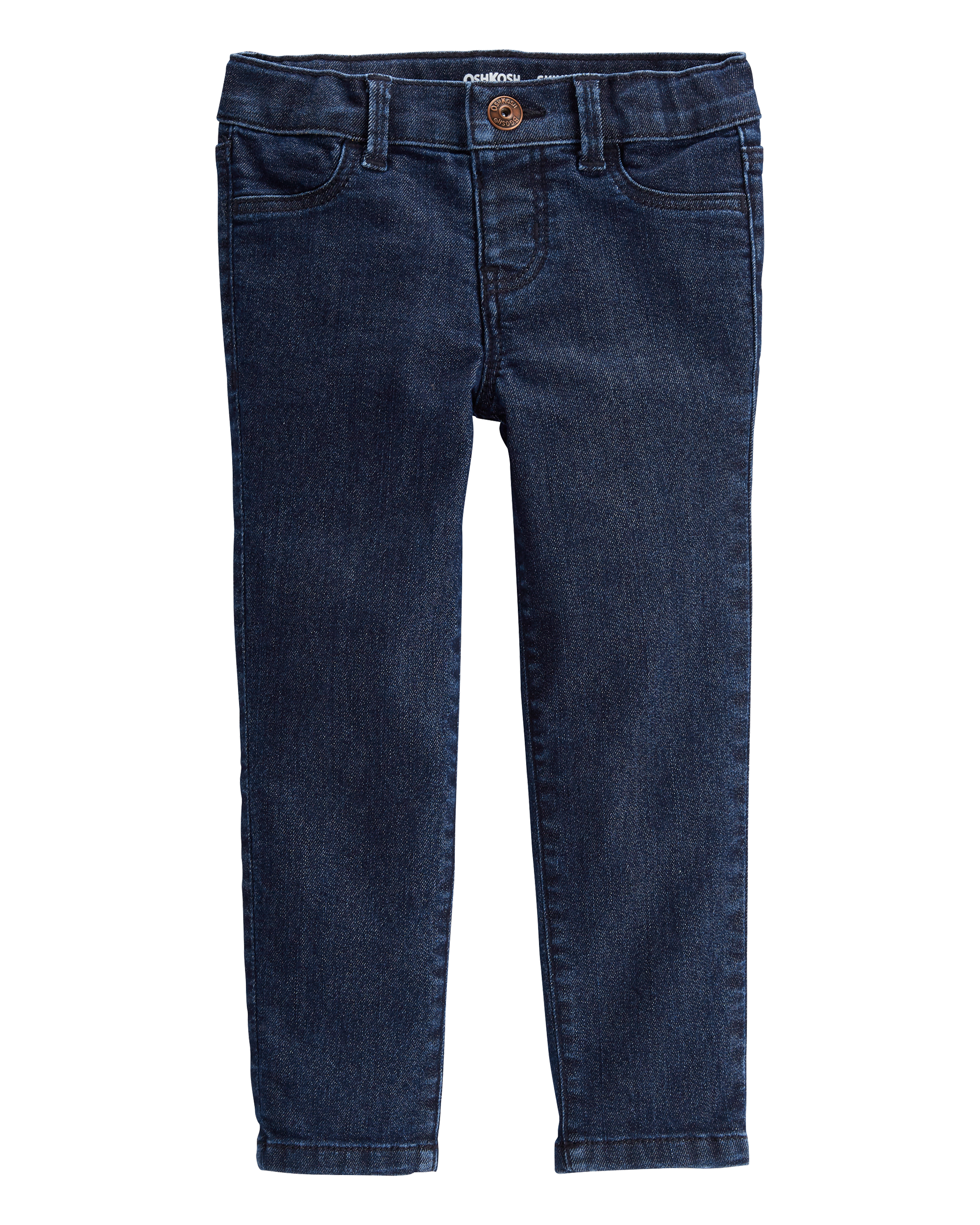 Baby Dark Blue Wash Skinny-Leg Jeans