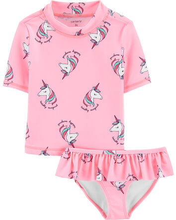 Unicorn 2-Piece Rashguard Set