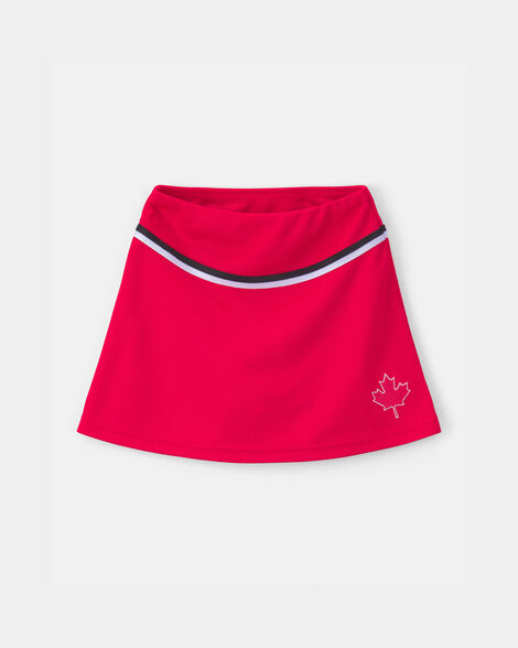 toddler girl umbro canada active skort - red