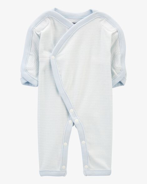  Product image 1 of Baby Preemie Striped Cotton Sleep & Play Pajamas