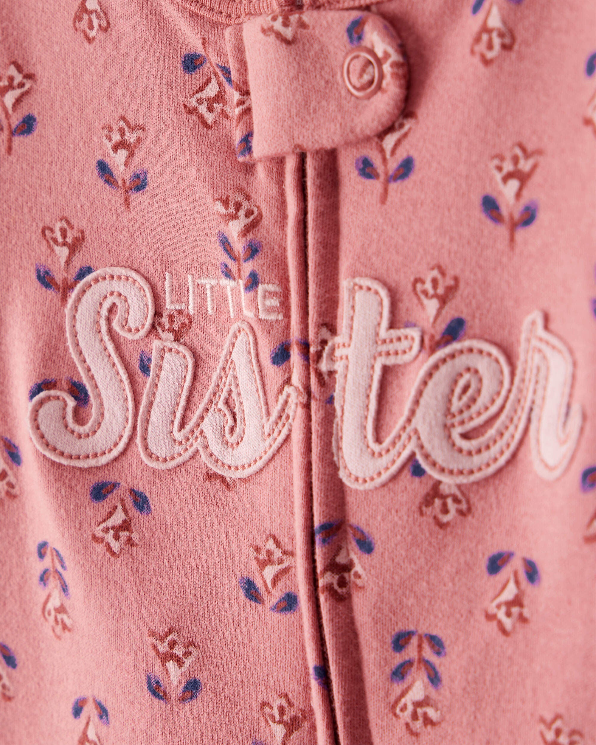 爆買いしたくなる Baby Pajamas Play & Sleep Cotton Zip 2-Way Sister Little ロック、ポップス一般