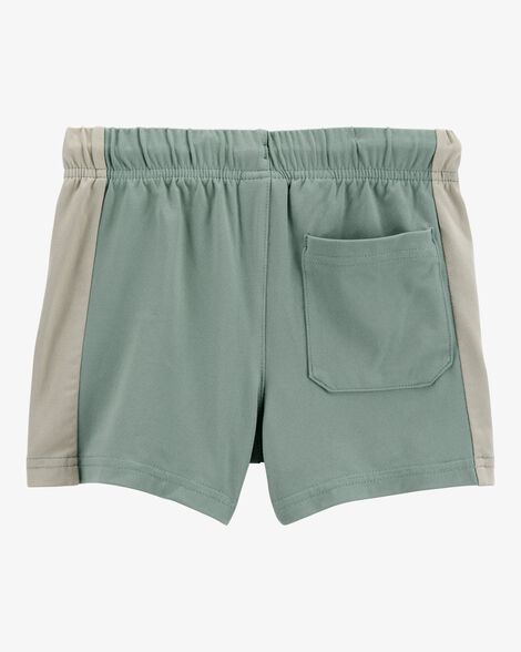  Product image 4 of Toddler Colorblock Pull-On Active Shorts - Green