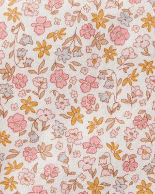 Product image 2 of Baby 4-Pack Floral Receiving Blankets - Pink
