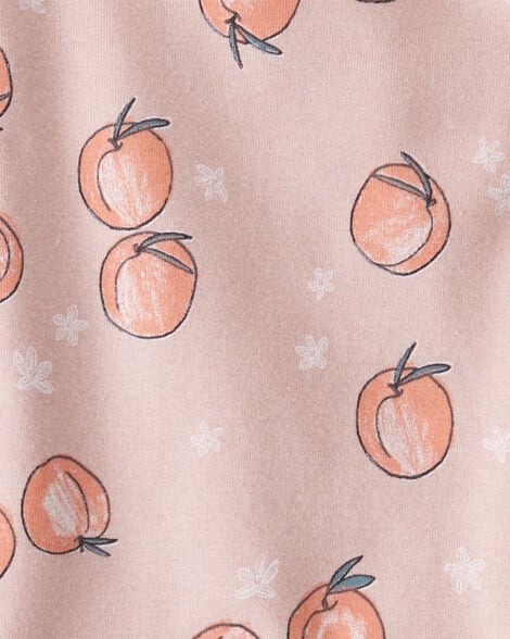 Product image 3 of Baby Organic Cotton Pajamas in Peach Print