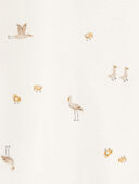 Ivory/Tan - Baby 2-Pack Sleeper Gowns - Ivory/Tan, Selected