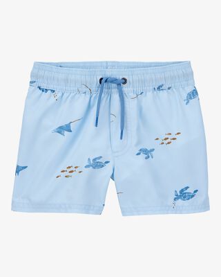 Product image 1 of Toddler Sea Creatures Swim Trunks - Blue