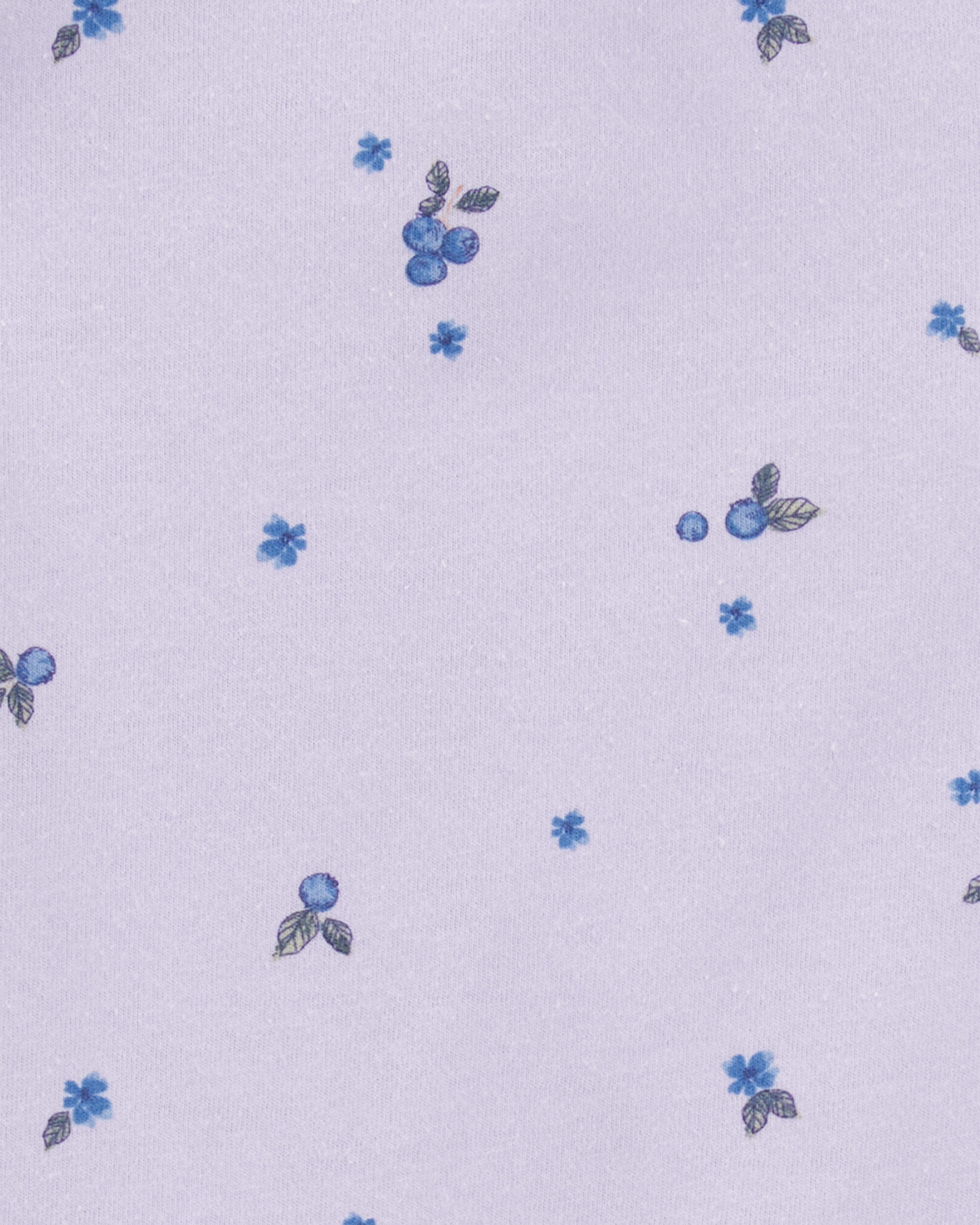 Baby Blueberry Print Eyelet Flutter Bodysuit - OshKosh