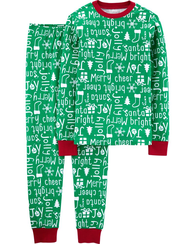 2 Piece Adult Christmas Snug Fit Cotton Pjs Carters Com