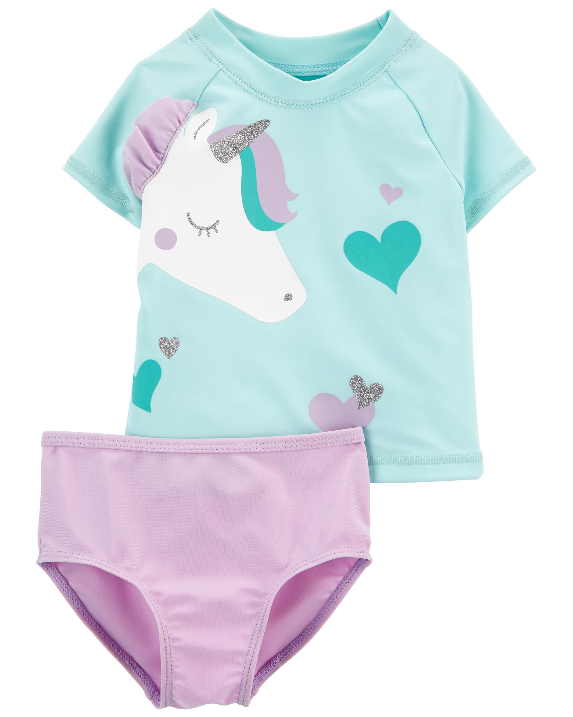 carter's unicorn swimsuit