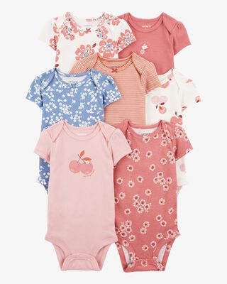 Product image 1 of Baby 7-Pack Short-Sleeve Bodysuits