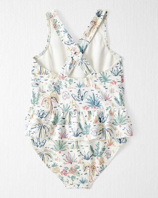 Product image 2 of Toddler Recycled Tropical Print Swimsuit