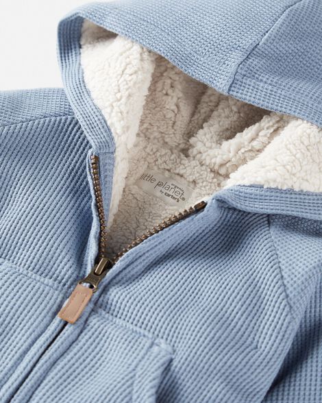 Product image 3 of Baby Sherpa Lined Jacket Made with Organic Cotton