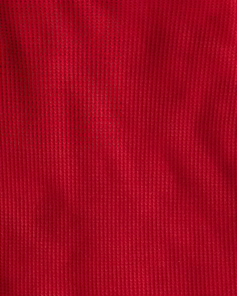 Toddler Holiday Red PurelySoft Snug Fit 2-Piece Pajamas - Red