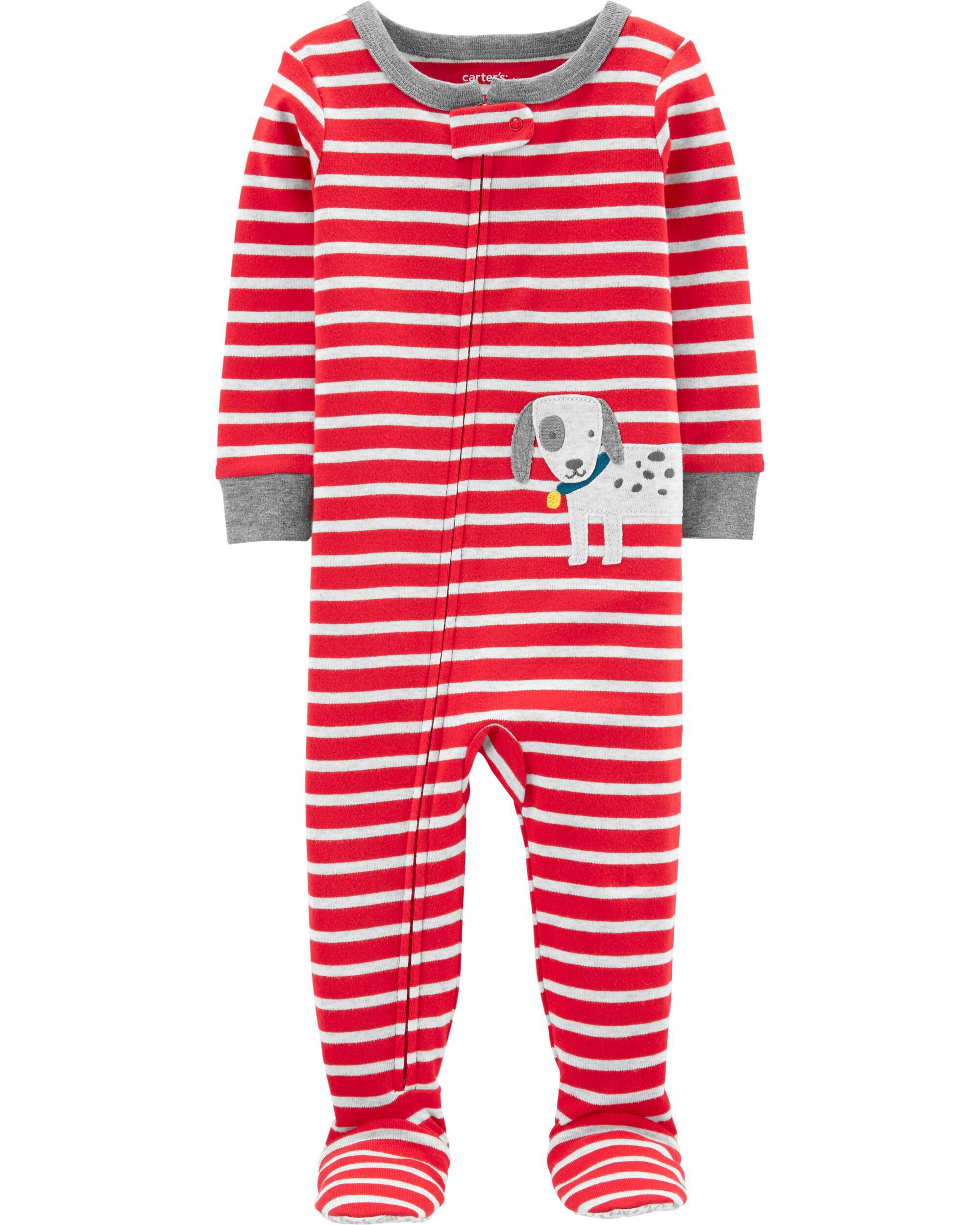 Carters Footed Pajamas Size Chart