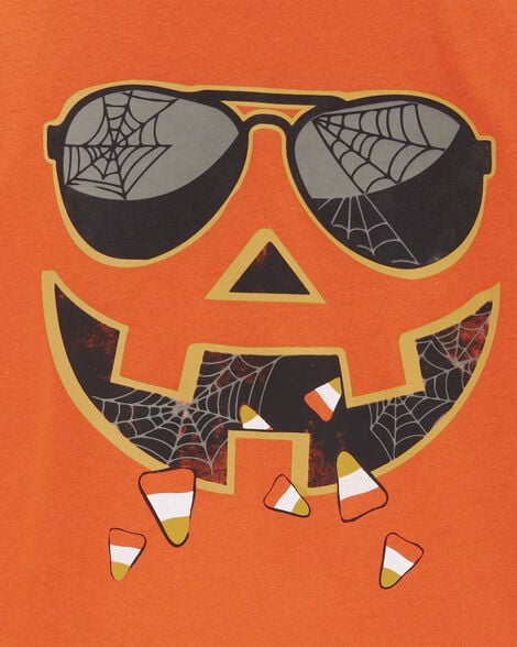 Product image 2 of Kid Halloween Jack-O-Lantern Glow In The Dark Graphic Tee