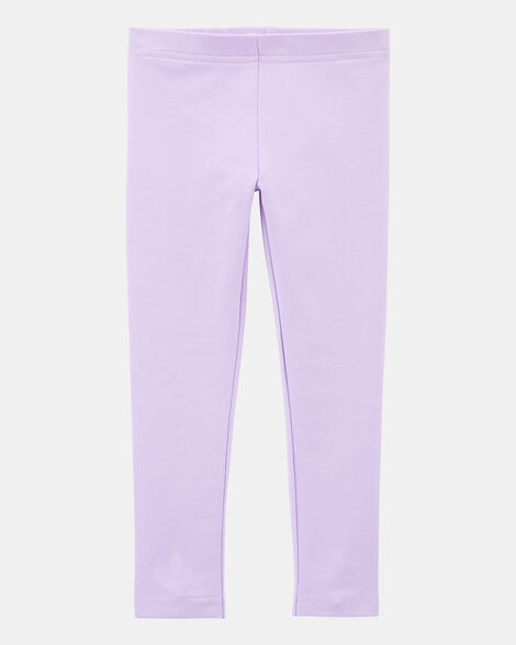 baby girl cotton stretch leggings