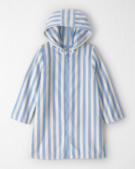 Kid Organic Cotton Cover Up in Stripes