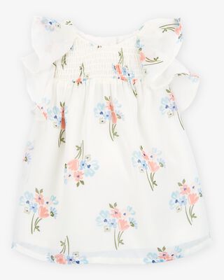 Product image 1 of Baby Floral Dress - Ivory