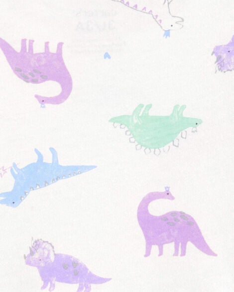  Product image 3 of Toddler Dinosaur Print Short-Sleeve Dress